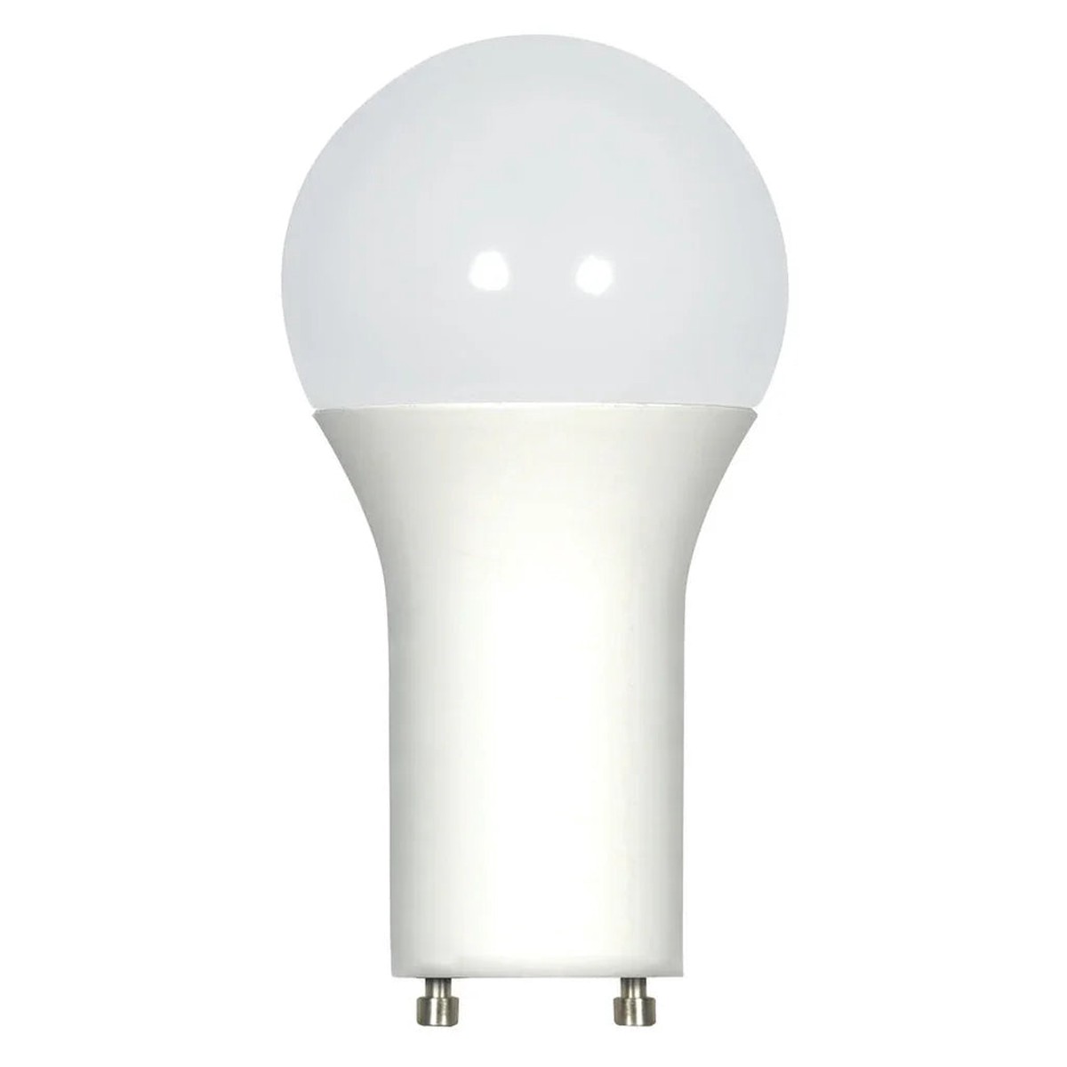9.8W - A19 LED - 3500K - GU24 base - 220 deg. Beam Angle - 120V