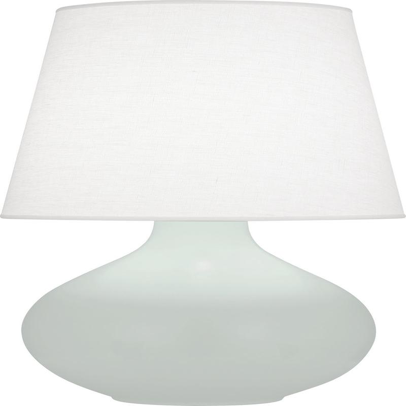 Robert Abbey MCL99 One Light Table Lamp, Matte Celadon Glazed Ceramic