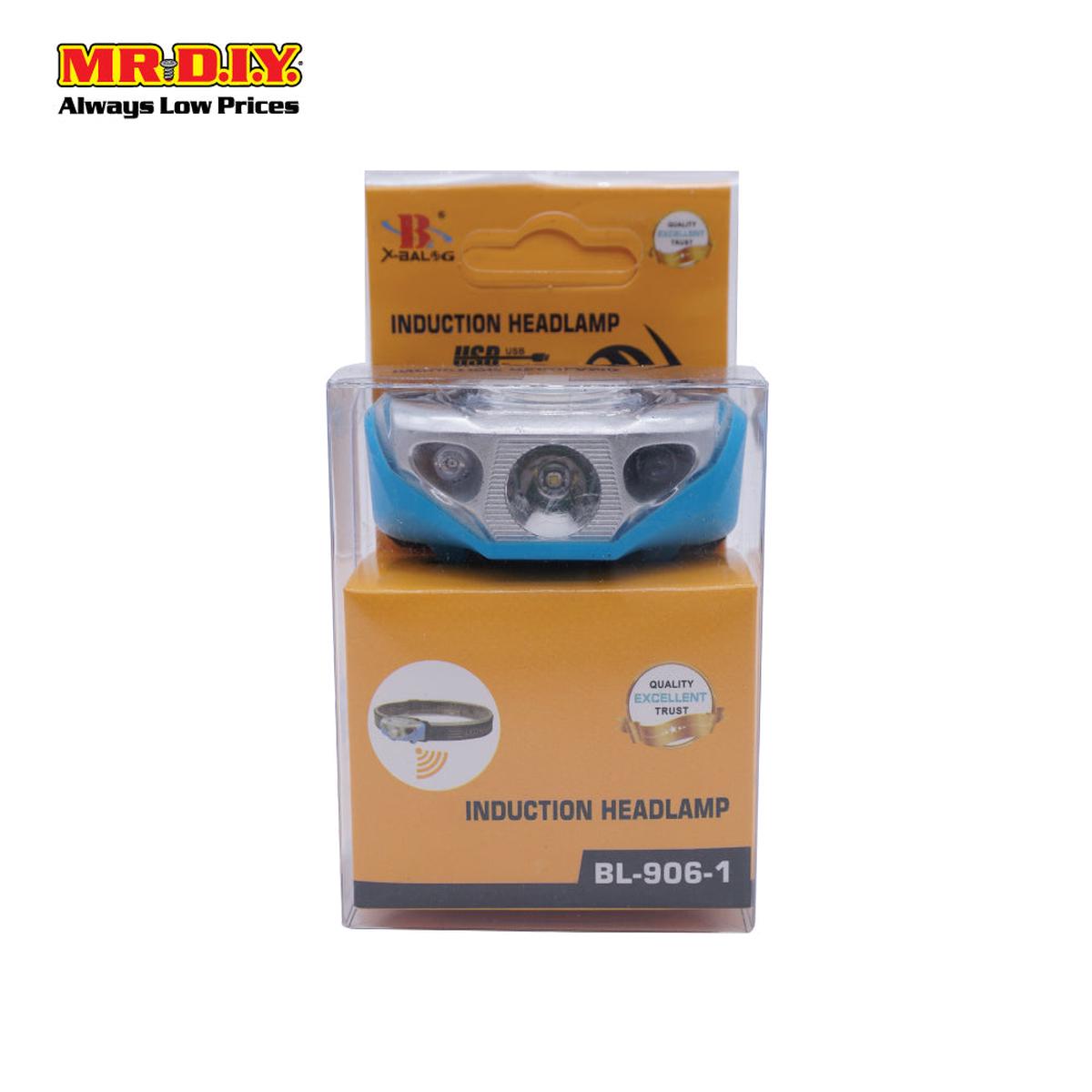 (MrDiy) Usb Sensor Headlight Red