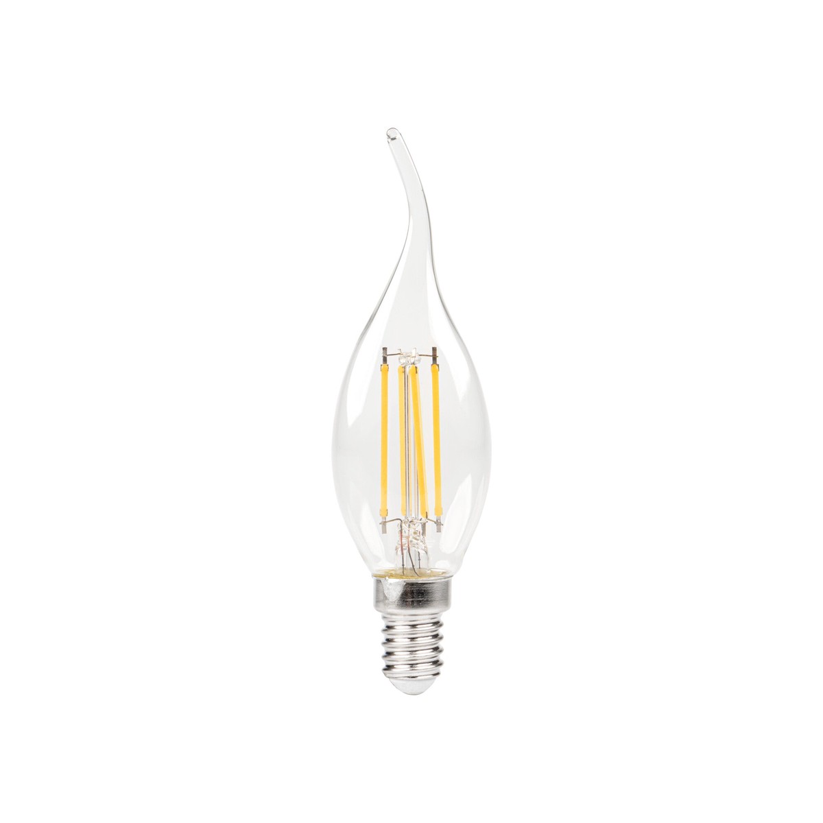 XLED E14 5.9W Candle Filament 60W-eq 806lm 320 LED Bulb - Warm White