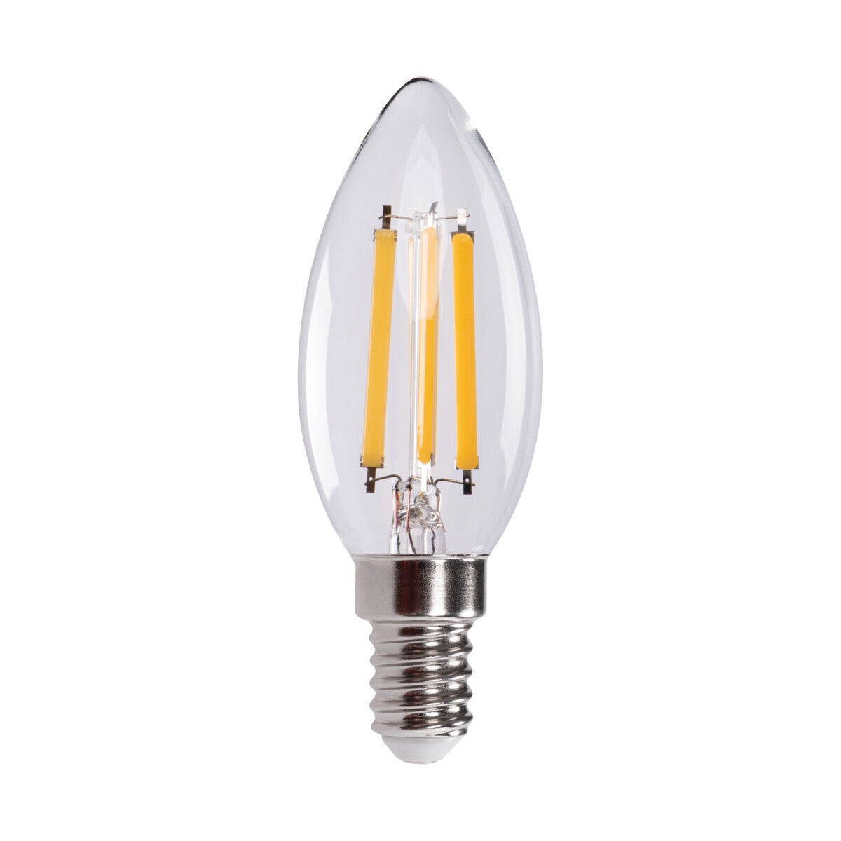 XLED E14 6W Filament Candle Bulb 60W-eq 806lm 320 - Cool White