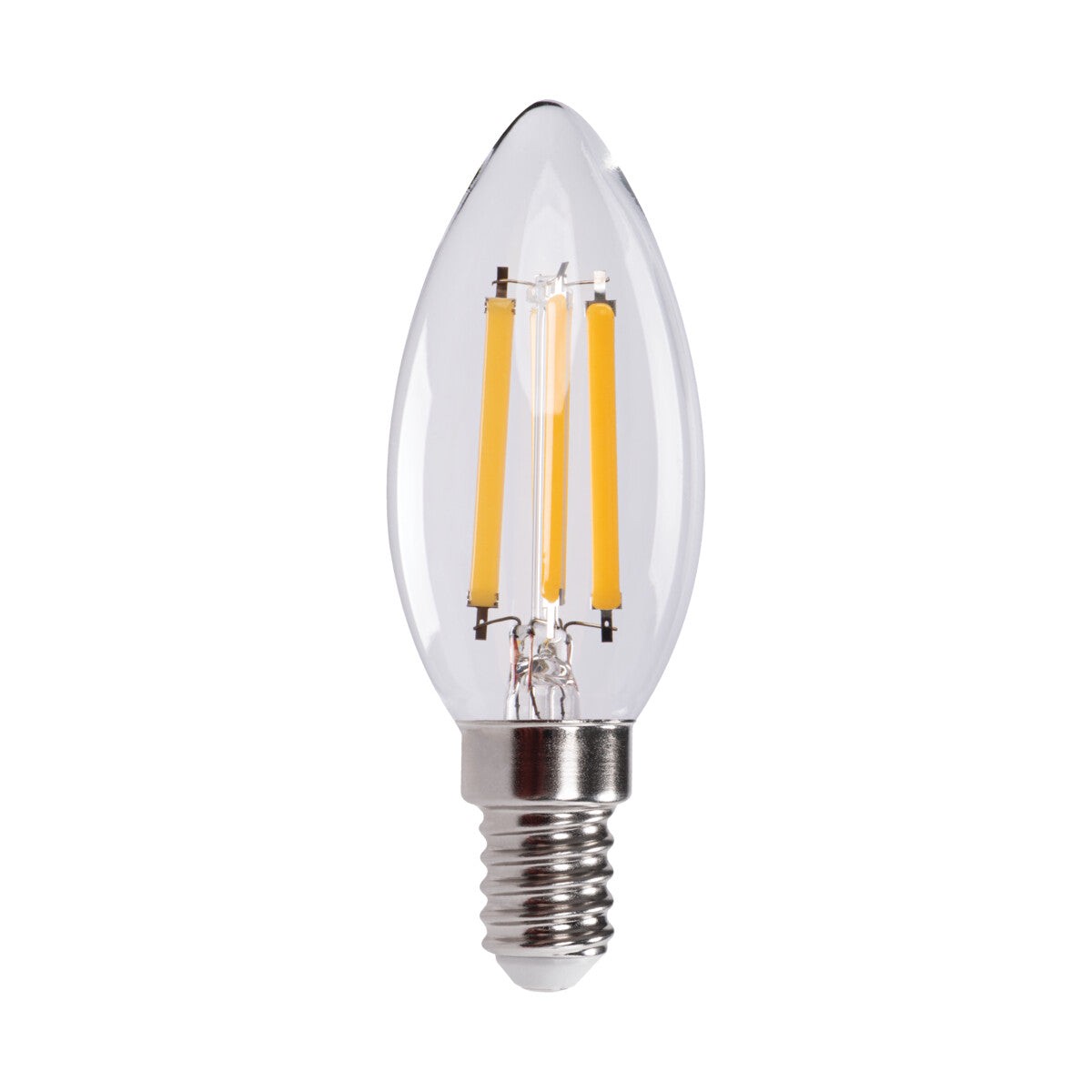 XLEDEX 3.8W Filament Candle LED Bulb E14 60W-eq 320 806lm - Cool White